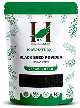 H&C Ground Black Seed/Nigella Seed/Kalonji (Nigella sativa) - 227g | For Immunity