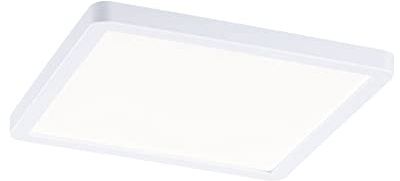 Paulmann 93042 Pannello LED lampada da incasso Areo VariFit IP44 bianco neutro 175x175mm angolare incl. 1x13 Watt bianco plastica 4000 K