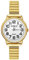 Oidea Elastic Strap Watches for Women: White Large Face Clear Number Women's Easy Reader Watch Analog Quartz Wrist Watch Waterproof Ladies Watch Stainless Steel Expansion Band