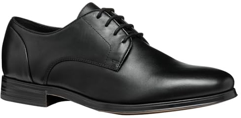 Geox Homme U REZZONICO C Tissu Oxford, Black, 44 EU