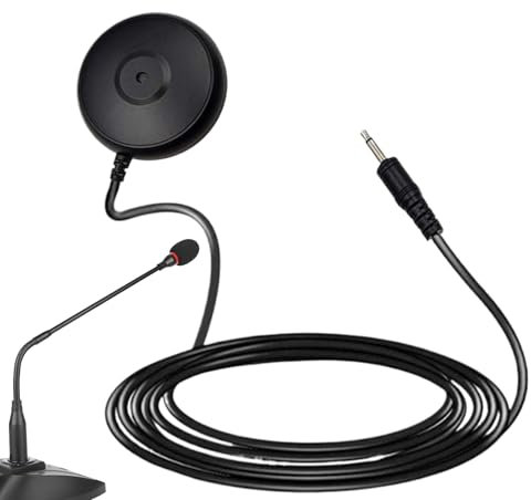 Générique Microphone Externe pour Ordinateur Portable - Microphone De Calibration | Accessoire Informatique pour Enregistrement Podcast Réunion Dictée Créateurs Salle De Classe Jeu Et Maison