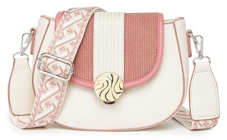 Miss Lulu Sac à Bandoulière en Cuir Synthétique pour Femmes - Petit Sac à Main avec Longue Bandoulière - Cadeau de Noël Idéal pour le Shopping et les Sorties