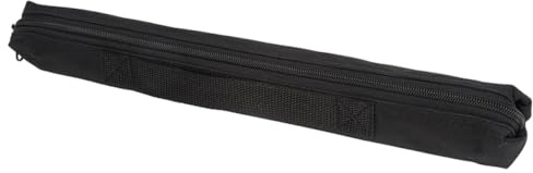 YARNOW Bolsa para Flauta Dulce y Saxofón Portátil, Estuche Blando de Transporte Negro de Tela Oxford, Bolso de Mano Resistente al Agua para Grabadora y Mini Saxofón, Adecuado para Viaje