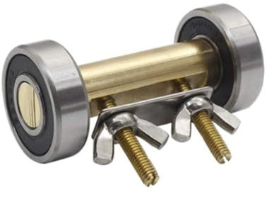 Brass Honing Guide Wood Chisel Sharpener Fixed Angle Holder Sharpening Plane Iron Wooding Tool Supplies (2pcs)