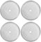 4-Pack Französische Presse Ersatz Filter Screen, wiederverwendbare Edelstahl Mesh Filter für Universal 1000 ml.34 oz.8 Tasse Französische Presse Kaffeemaschinen