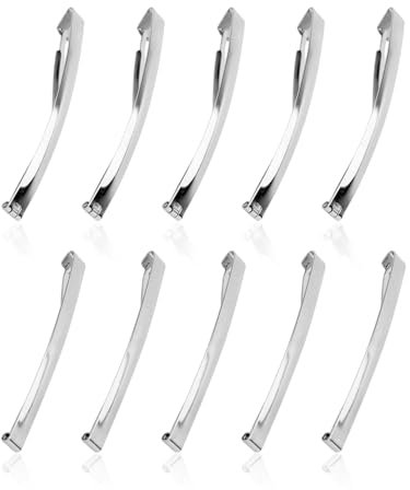 10 Stück Haarspangen, Französische Haarspangen Für Frauen, Rutschfeste Haarspangen, Haar-Metall-Werkzeuge, Haarspangen Für Frauen Mit Feinem Haar, Frisur-Zubehör