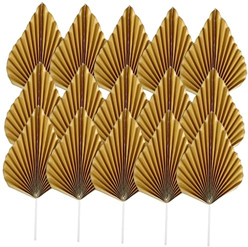 Cabilock 1 Juego Enchufe Baratijas Primeros De La Torta De Hojas De Palma Sabana Bajera Cuna Sabana Bajera Ajustable Topper De La Magdalena del Ventilador Decoraciones De Pastel Piezas