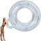 Schwimmbad aufblasbare Schwimmring für Kinder Gummiringe,Pailletten aufblasbare Schwimmringe Pool Floats Tube,Kind aufblasbare Schwimmbad (Silver, 90cm)