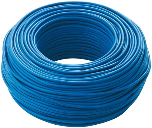Cavo Icel FS17, Matassa Metri, Filo Elettrico Unipolare Isolante, Impianti Elettrici, Case, Imprese Edili (Blu, 1 x 2,5 mm)