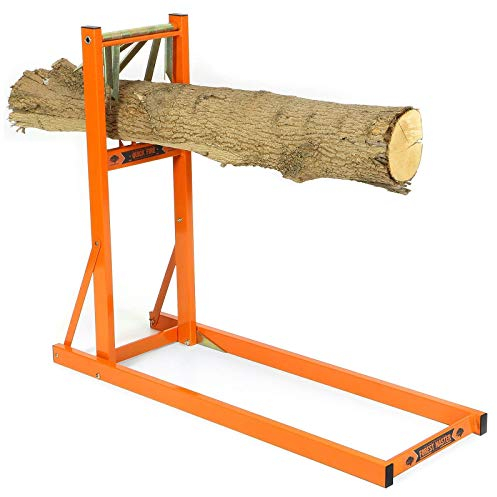 Metall Sägeständer Sägebock Sägehilfe Baum-Stämme Ø 50-250 mm | max. 4 m | max. 150 kg Brenn-Holz sägen