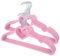 IMIKEYA Kleiderbügel 20er-Set, Antirutsch Kleiderbügel Herz Rosa Kunststoff Bügel 40 cm lang Kleiderbügel Halter für Hemd, Mantel, Kleid, Hose, Pullover zu halten