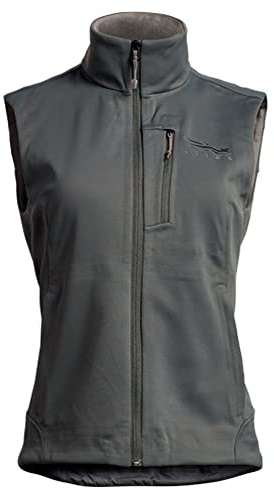 SITKA Gear Women's Hunting Windproof Jetstream Vest, Lead, L