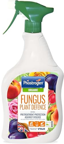 AMK® Phostrogen Provanto Organic Fungus Plant Defence 1L Ready To Use Spray Roses Plants Diseases Blackspot Powdery Mildew White Rust Leaf Spot