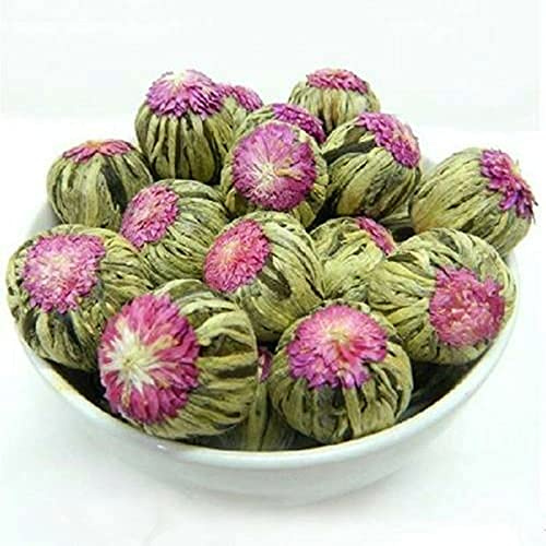HELLOYOUNG Té De Flores De Jazmín Natural Orgánico Con Brotes Florales Secos Sabor Refrescante Té Verde Con Camelia En Flor Té Chino Con Aroma Relajante Y Calmante (5pcs)
