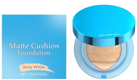 Maquillaje Cojines de aire, cojín corrector con acabado mate y alta manta, crema iluminadora camuflaje para la escuela de viaje, fiesta, movimiento profesional camping