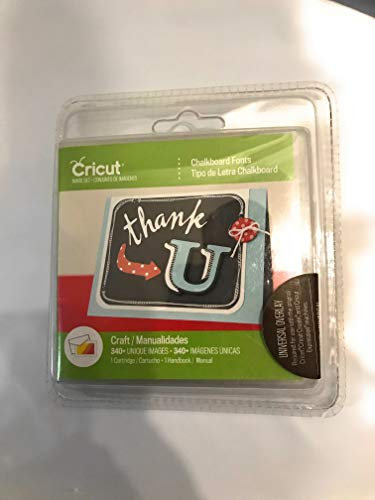 Cartucho de Cricut – Pizarra Fuentes