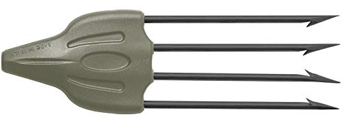 Salvimar Speed MUSTAD, Fiocina Unisex Adulto, Military Green, 4 Punte