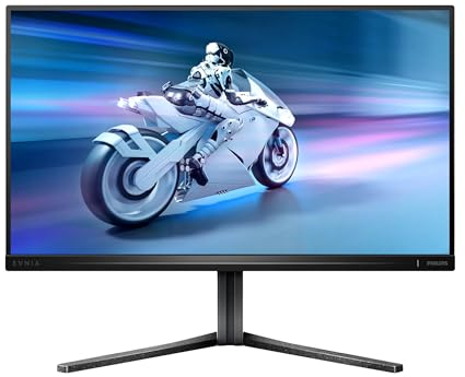 Philips Evnia 25M2N5200P - Monitor da gaming FHD da 25 pollici, 280 Hz, FreeSync Premium, MPRT da 0,5 ms (1920x1080, HDMI, DisplayPort, hub USB) nero