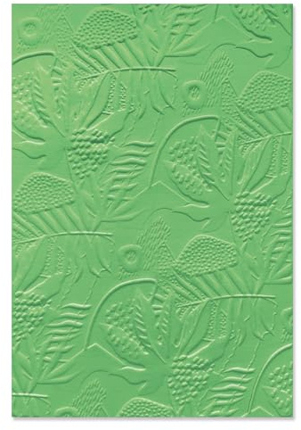 Sizzix präglingsfodral med 3D-texturerade tryck - Jungle Textures av Catherine Pooler