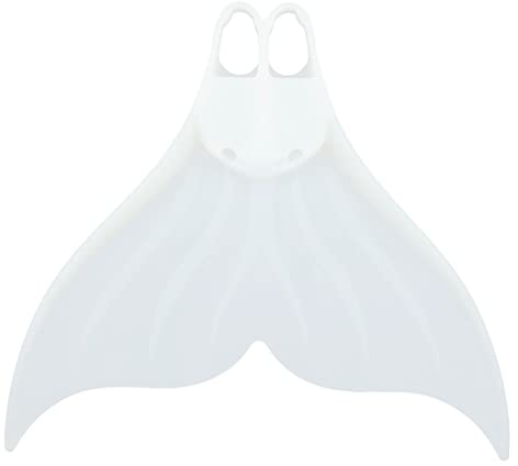 EMUKOEP Herramientas de Natación Aleta de Cola de Sirena Aletas de Entrenamiento Acuático Aletas de Natación de Silicona Flexibles para Adultos Surf 38-40 11 Cm