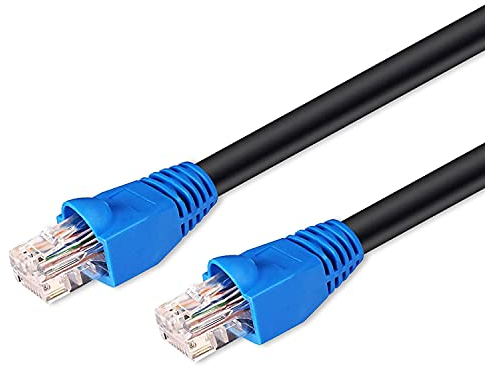 Perfect Outdoor CAT6 Netzwerkkabel - 40 Meter - Verlängerungskabel Patchkabel - 2x RJ45 Stecker - 250 MHz - bis 1000 Mbit/s - 40m