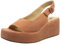 Högl Damen Loulou Sandale mit Absatz, Apricot, 39 EU Weit
