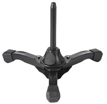 Klarinetttillbehör Bärbart klarinettställ Stativställ för klarinett Stabilt Hållbart blåsinstrumentställ för klarinettblåsinstrument (Color : Bk)