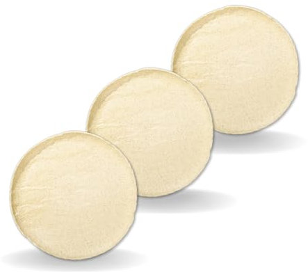 Wilmax Platos redondos, 3 unidades, platos llanos de porcelana, 23 x 23 cm, aspecto de piedra, platos para comer, ensaladas, desayunos, aptos para lavavajillas, para contacto con alimentos, beige