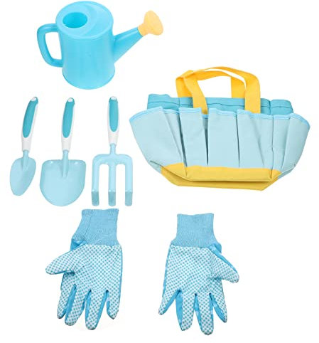 Alasum 1 Satz Gartenwerkzeug-Set Gartengeräte Schaufel Kindergartengeräte Für Pflanzen Kindergartengeräte Zum Umpflanzen Gartenschaufel Für Gartenrechen Für Blue Abs