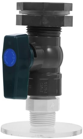 UKCOCO Parte per Serbatoio Kit Rubinetto per Serbatoio Raccordo Paratia Adattatore per Flessibile Inclusi Sigillante e Deviatore per