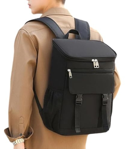 Sac À Dos Glacière - Glacière Repas Isotherme,Sac Déjeuner Réfrigéré Étanche pour Randonnée Sport Vélo Pêche Pique-Nique Trajets Quotidiens Voyage Plage Camping