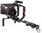 FILMCITY DSLR Camera Shoulder Support Rig Kit with Cage & Matte Box | DV HDV DSLR Video Camcorders Compatible | FREE - Offset Z Bracket (FC-02)