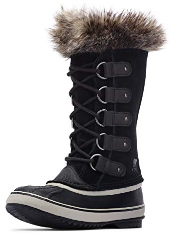 Sorel JOAN OF ARCTIC WATERPROOF Schneestiefel für Damen, Schwarz (Black x Quarry), 40 EU