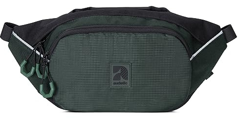 AUDETIC Bauchtasche Damen & Herren Oliv - Drip - Gürteltasche für Sport Outdoor Stadt - Hüfttasche Stylisch für Festival - Crossbody Bag mit Gurt - Wasserabweisend