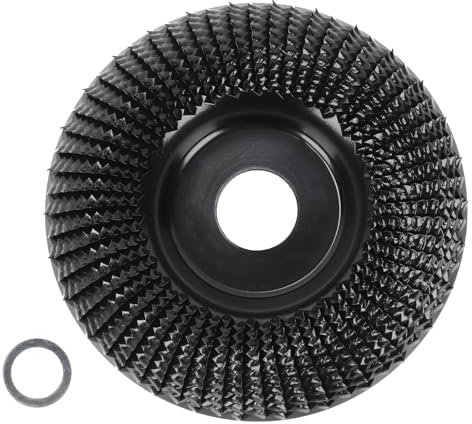 Disco abrasivo per legno, disco da 125 mm, fresa per legno per smerigliatrice angolare, mola flessibile, disco da intaglio in legno, per smerigliatrice angolare, lucidatura, intaglio, levigatura