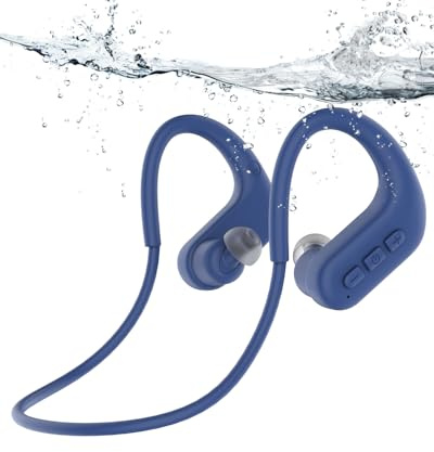 SANOTO Auriculares Natacion, In Ear Auriculare Bluetooth 5.4, IPX8 Auriculares para Nadar, 8G MP3 Acuaticos para Natacion, Auriculare Inalambricos Deportivos para Nadar, Correr y Surfear