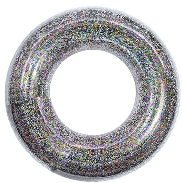 Pool Inflatables Swimming Ring Rubber Rings for,Colorful Sequins Inflatable Pool Water Toys,Inflatable Pool Floats Swim Tubes Rings for Women Men Summer Party Beach Water Sports