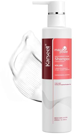 Karseell Sulphate Free Volume Shampoo for Fine Flat Hair, 200ml | Lightweight cleansing feel, Add body and volume to your hair