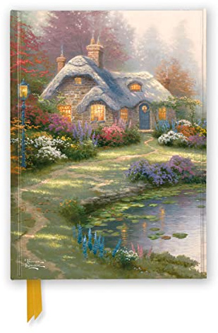 Thomas Kinkade: Everett’s Cottage (Foiled Journal) (Flame Tree Notebooks)