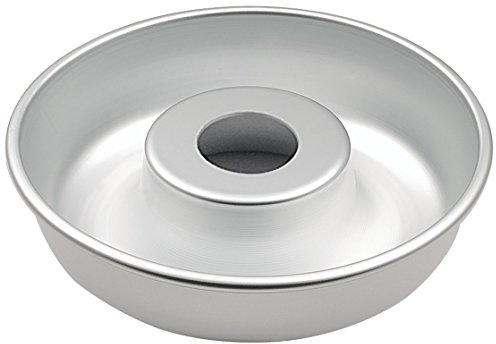 Meerjungfrau Silber eloxiertem Aluminium Savarinform, – 10,2 cm