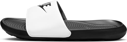 Nike Herren Victori Slipper, Black Black White, 47.5 EU
