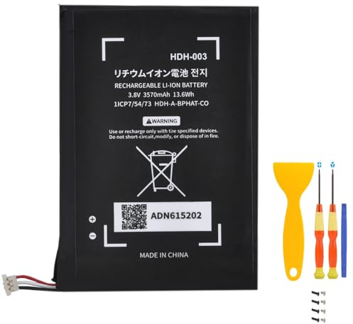 PowerTrust HDH-003 Battery Compatible with Switch Lite Game Console HDH-001 HDH-003