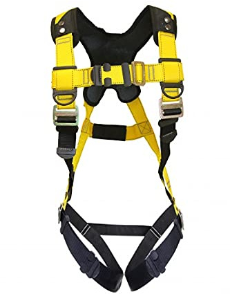 Guardian 37102 Series 3 Harness, Fall Protection Harness, X-Large/XX-Large, Yellow/Black