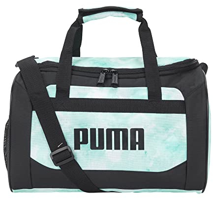 PUMA Kids' Transformation 14 Youth Duffel Bag, Teal, OS