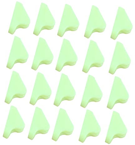 Yardwe 40 Piezas Hebilla Triangular Tiendas de campaña Accesorios de Dosel Carpa Luminosa Paracord Hebilla de Cuerda Luminosa Accesorios de Cuerda de Dosel Largo Cuerda de Tienda pabellón