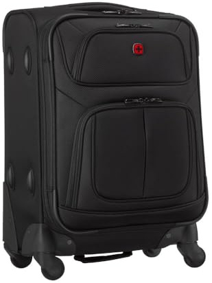 WENGER Sion S Weichschalenkoffer, S, Trolley, 40 (45) l, Erweiterbar, Damen Herren, Reisen Urlaub