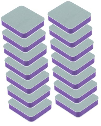 FRCOLOR 50pezzi Unghie Blocco Levigatore per Unghie Strumento Manicure per Uso Domestico e Salone di Bellezza Design Portatile e Sicuro per Levigatura Superficiale e Colore Casuale
