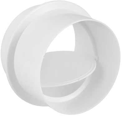 Alipis Abs Liquid Check Valve Exhaust Vent Cover Backflow Preventer Shut off Valve for Air Duct Vent Bathroom Hotel Simple Design