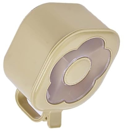 ZPSHYD Boîte à épices 4 compartiments avec cuillère, fenêtre en forme de er pour épices, sel, sucre, boîte de rangement en plastique, pot à condiments