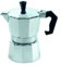 Krüger 511 Alu-Espressokocher 1 Tasse, Aluminium, Silber